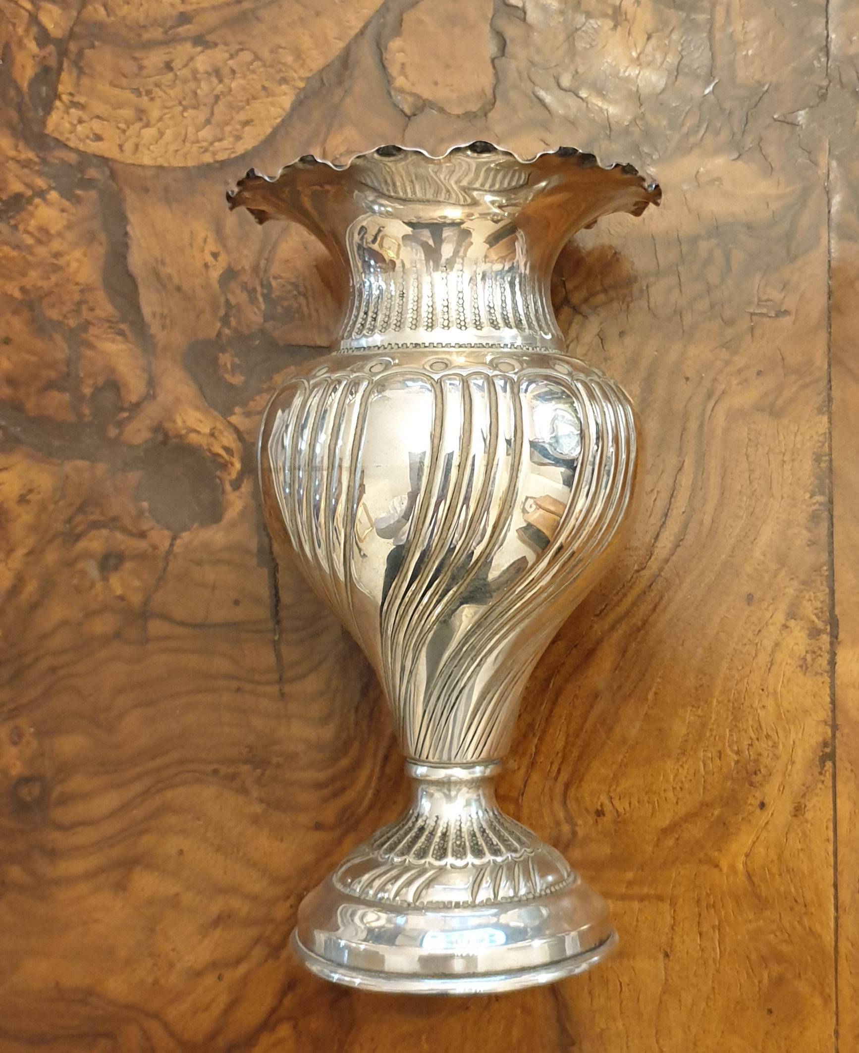 vaso argento italiano anni trenta