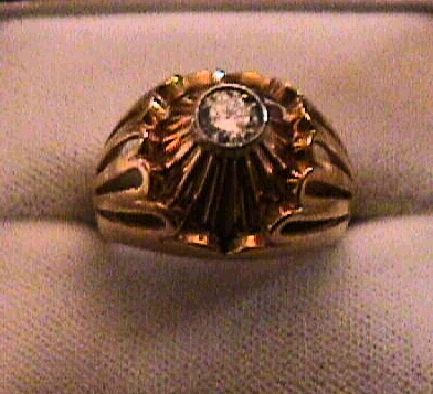 anello epoca oro anni trenta